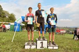 dekoracja zawodników