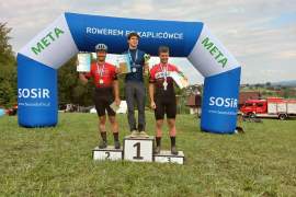 dekoracja zawodników