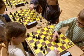 zawodnicy podczas gry